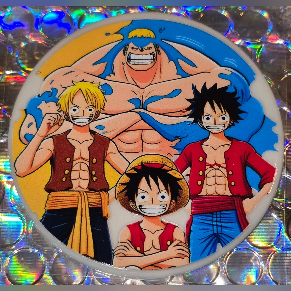 One Piece  ANIME Custom Christmas Ornament with Real Pearl #1019